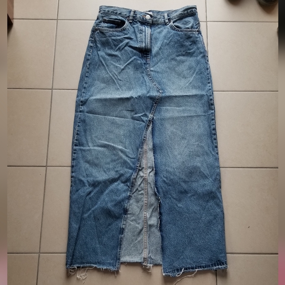 Zara denim skirt